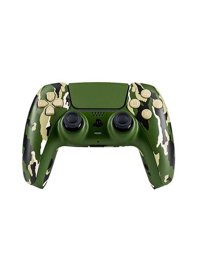 Buy SWITCH PS5 DUALSENSE WIRELESS CONTROLLER GREEN CAMO DESIGN in UAE