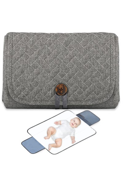 اشتري Portable Diaper Changing Pad, Travel Baby Changing Pad, Waterproof Foldable Diaper Changing Mat, Lightweight & Compact Changing Station, Newborn Gifts في الامارات