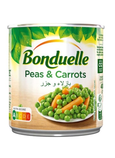 اشتري Bonduelle Carrot With Peas 400 G في الامارات