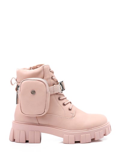 Buy Women's Side Pouch Lace Up Combat Boots in Egypt