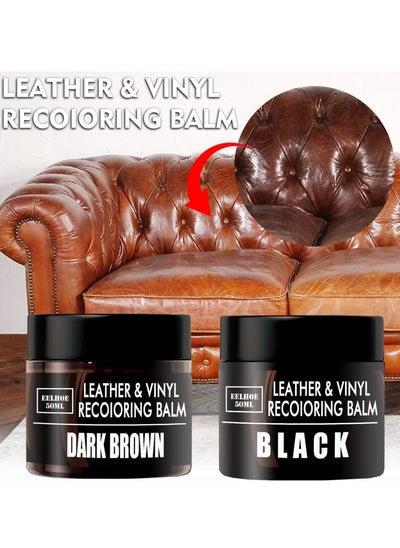 Buy Leather Recoloring Balm, Leather Scratch Repair, Leather Balm, Leather Restorer for Couches , Car Seats and Furniture, Leather Scratch Remover, Leather Restorer in Saudi Arabia