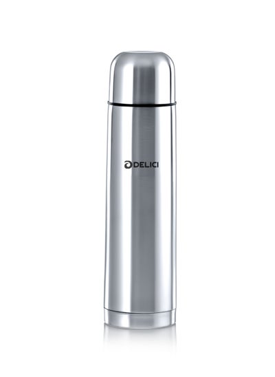 Buy Thermosteel Vacuum Flask (DSFK 1000), Stainless Steel Bottle 1000ml, Double Walled, 100% Food Grade, Inner Copper Wall, and 2-Year Warranty in UAE