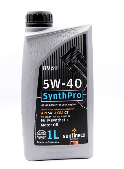 Buy Senfineco 5 W 40 API SN C3 Petrol and Diesel Full Synthetic Engine Oil (Made in Germany) in Saudi Arabia