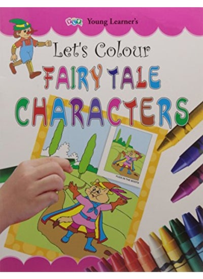 Buy Lets Colour Fairy Tale Characters in UAE