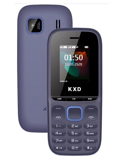 Buy M21 Dual Sim, 1.77 inches, 1800mAh Battery, 2G - Dark Blue in Egypt