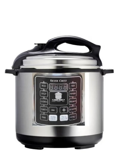 Buy SILVER CREST 10 In 1 Electric Pressure Cooker Instant Programmable Smart Pot 1050 Watts Rice Cooker, 6 Liters, 10 Smart Programs in UAE