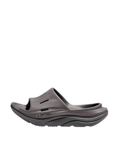 Buy ORA Recovery Slide 3 Beach Slippers Gray Rubber Soft Sole Comfort For Men and Women in Saudi Arabia