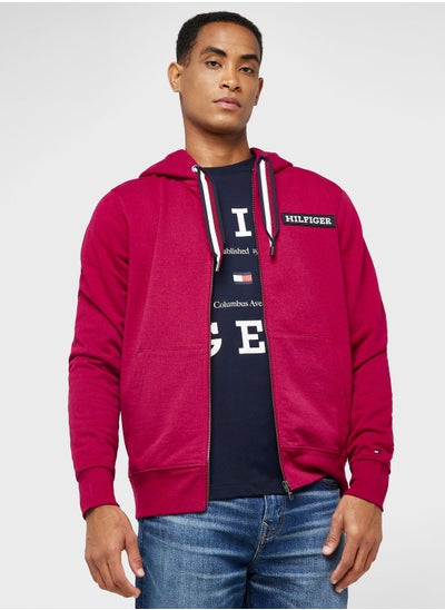 Buy Logo Hooded Jacket in UAE