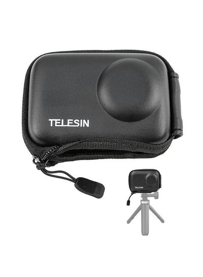 اشتري TELESIN Sports Camera Case Digital Camera Case Portable Storage Bag for Camera Protective Bag for Digital Camera with Semi-open Design Compatible with DJI Osmo Action3 في السعودية