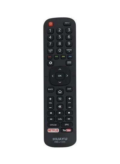 اشتري Remote Control For Hisense Smart Lcd Led Tv Black في الامارات