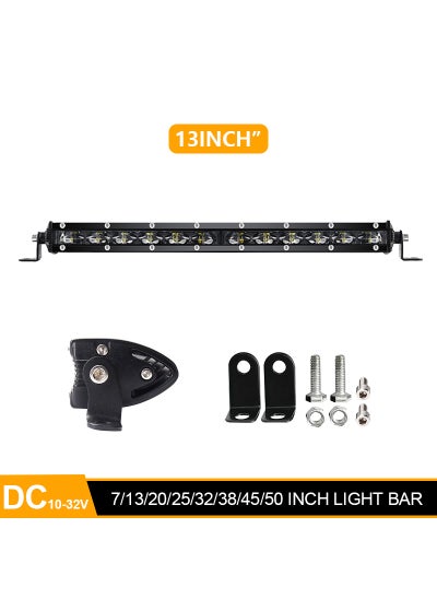 Buy Ultra-Thin 6D Lens LED Bar Light for Off-Road Vehicles 13inch in Saudi Arabia