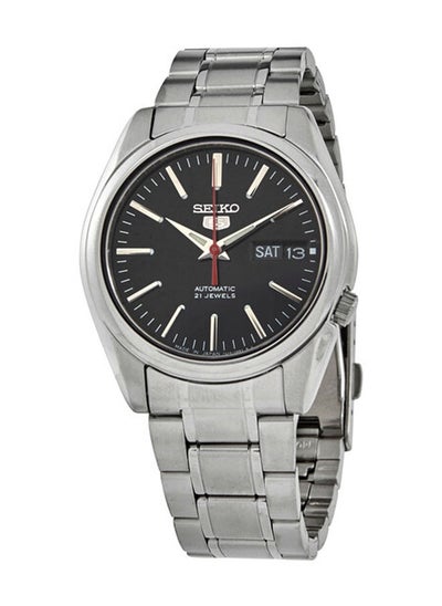 Buy 5 Automatic Black Dial Stainless Steel Men's Watch SNKL45J1 in UAE