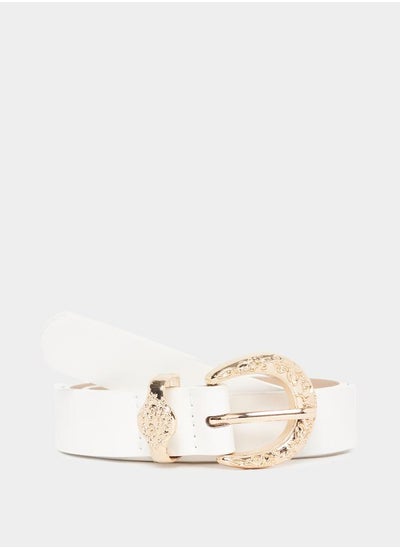 Buy Embellished Buckle Belt in Saudi Arabia