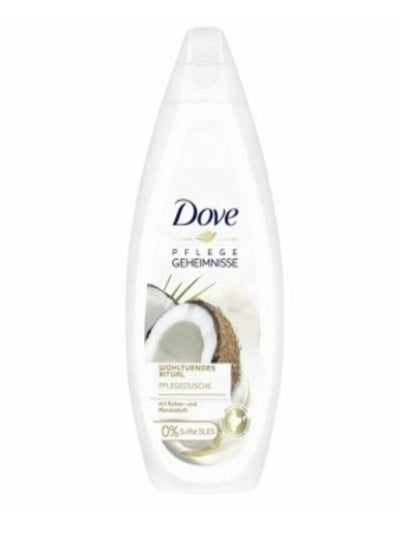 Buy Dove Coconut Oil & Almond Milk Body Wash 250 ml in Saudi Arabia