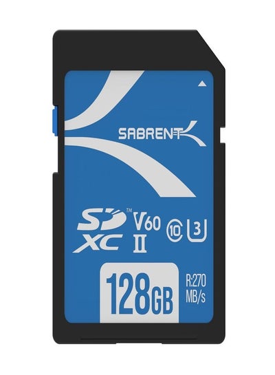 اشتري SABRENT Rocket V60 128GB SD UHS-II Memory Card R270MB/s W170MB/s (SD-TL60-128GB) في الامارات