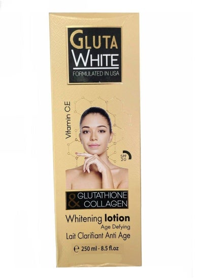 Buy Glutathione & Collagen Whitening Body Lotion 250ml in UAE