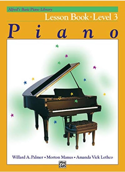 Buy Alfreds Basic Piano Library Lesson 3 by Palmer, Willard A - Manus, Morton - Lethco, Amanda Vick Paperback in UAE