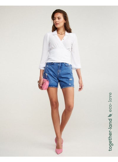 اشتري GRACE DENIM SHORTS في مصر