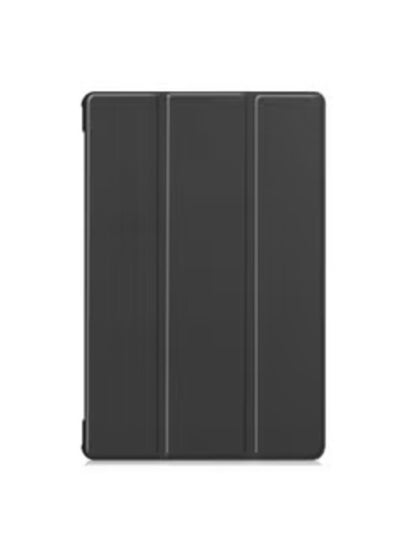 Buy ELTRAZONE Slim Protective Case for Galaxy Tab S8 Plus (2022)/S7 FE/S7 Plus (2021) 12.4" – Hard Back Folio Stand Cover – Includes 2 Free Screen Protectors (Black) in UAE