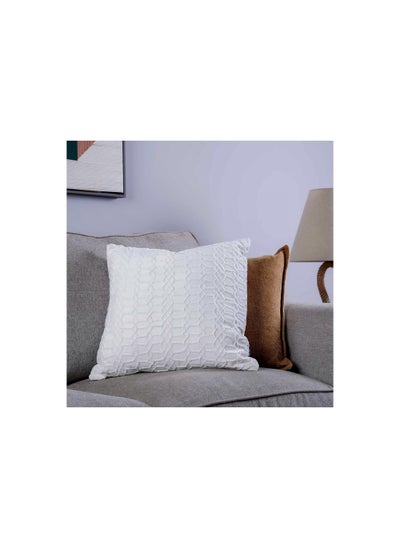 Buy Kasen Filled Cushion 45x45cm-natural in UAE