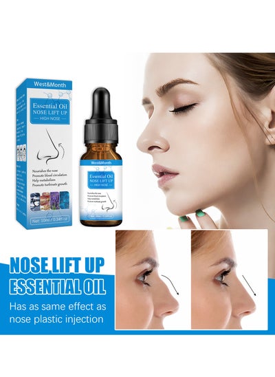 Buy Nose Essential Oil Up Heighten Rhinoplasty Collagen Firming Moisturizing Perfect Nose Serum Reshape Natural Beauty Skin Care in UAE