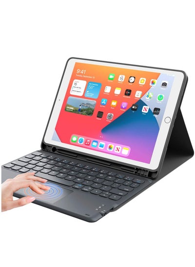 Buy iPad Keyboard 9th Generation, Keyboard for iPad 8th Generation/7th Gen iPad, Black, 10.2"/10.5 in UAE