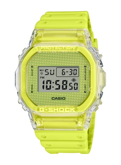 Buy Digital Resin Band Watch DW-5600GL-9 in UAE