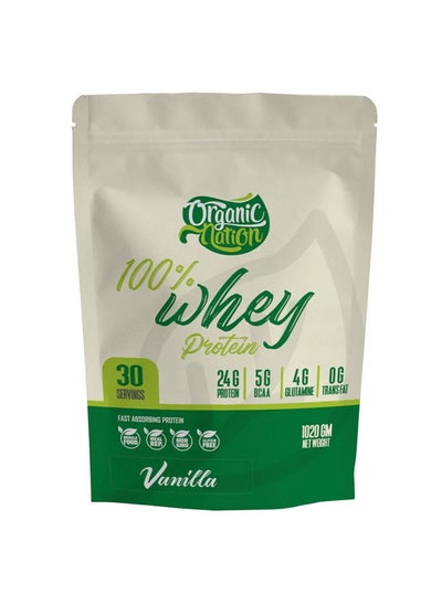 Buy 100% Whey Protein-30Serv Vanilla in Egypt