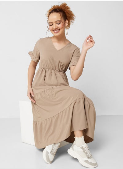 Buy Urban Minx Tiered A-Line Dress in Saudi Arabia