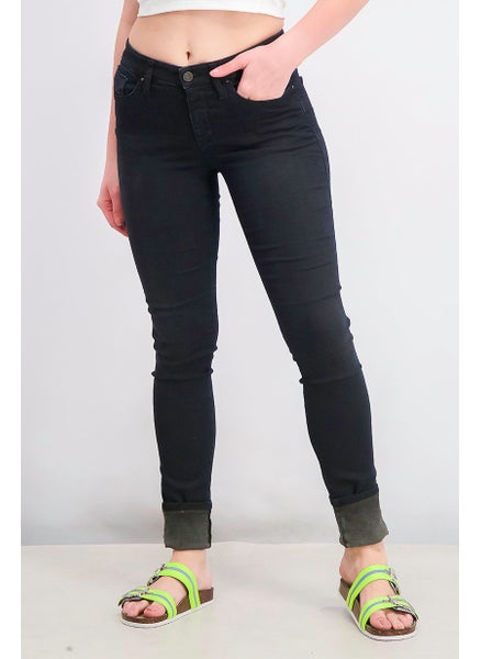 Buy Women Skinny Skinzee Sweat Pants, Black in Saudi Arabia