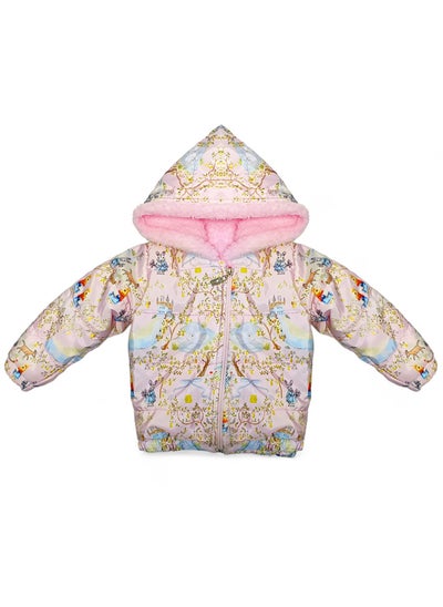 Buy Baby jacket with hood and inner fur in Egypt