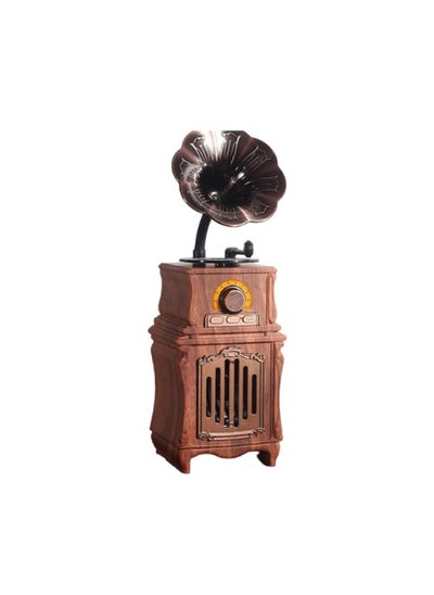 Buy Horn-Style Bluetooth Speaker - Classic Gramophone Design in Saudi Arabia