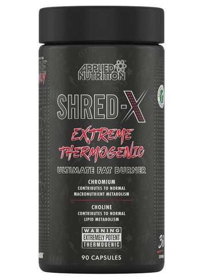 Buy Applied Nutrition Shred X Extreme Thermogenic, 90 Capsules in UAE