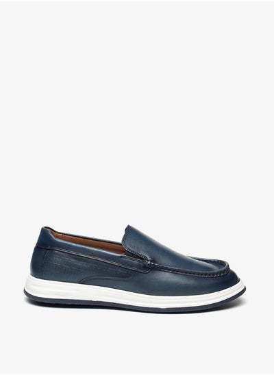 اشتري Men's Solid Slip-On Loafers في الامارات