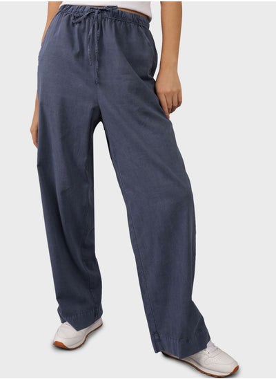 Buy High Waist Wide Leg Pants in UAE