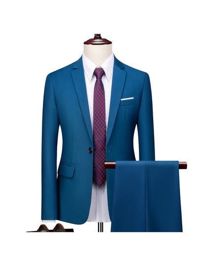 اشتري New Slim Fit Suit Set في السعودية