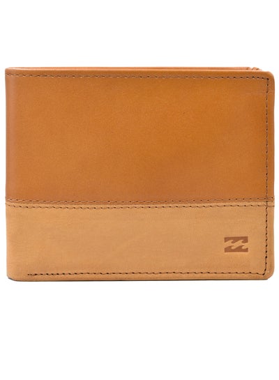 Buy Billabong Mens Genuine Leather Brown Wallet in UAE