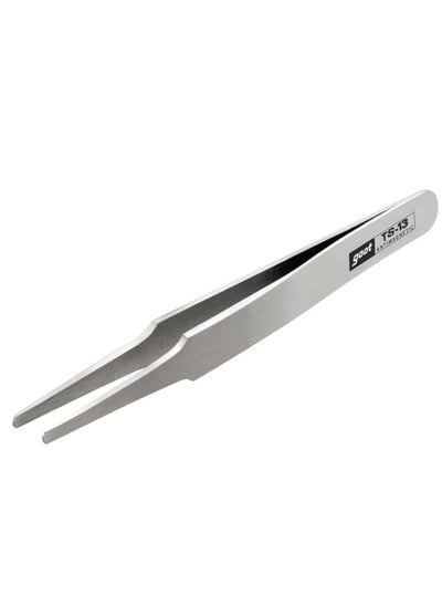 Buy Precision Tweezers, Made of Polished Stainless Steel Heat Resistant for Laboratory Work, Soldering, Pinching Coils, Electronic Circuits, Industrial Uses(ROUND) in UAE