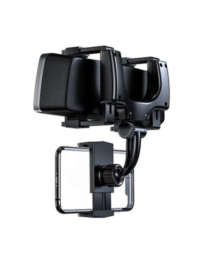 Buy HOCO Car Phone Holder For Rearview Mirror Black in UAE