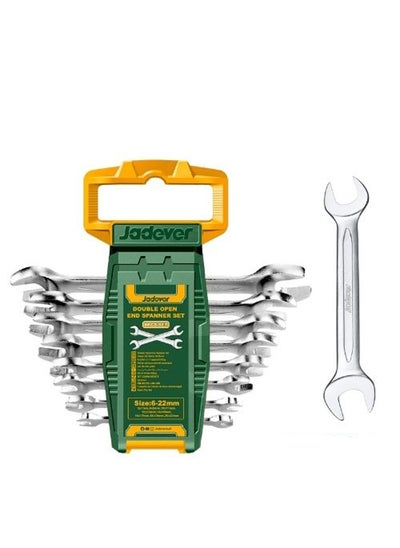 اشتري Jadever Double Open End Spanner Set 8Pcs 6-22Mm Jdds2208 في مصر