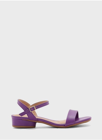 اشتري Thea Ankle Strap Low Heel Sandals في الامارات