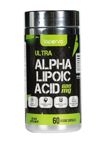 اشتري Laperva Ultra Alpha Lipoic Acid, 60 Veggie Capsules, 600 mg في الامارات