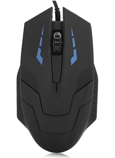 Buy Wired Gaming Mouse Pc Gaming Mice Black Computer Mice Usb Gaming Mouse Notebook Computer Accessories Black K059 For Lol in Saudi Arabia