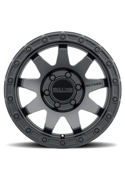 Buy Method Race Wheels MR317 Matte Black Wheel with Aluminum (17 x 8.5 inches /6 x 5 mm, 0 mm Offset) in UAE