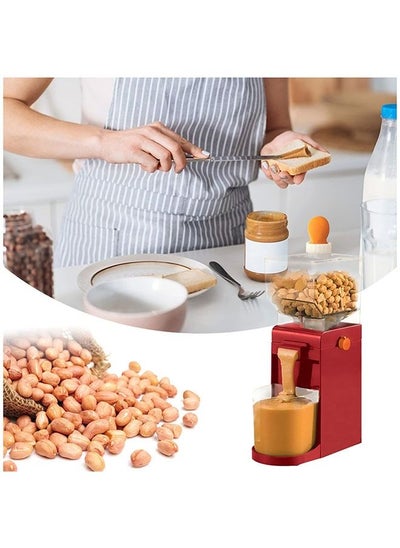 Buy Electric Peanut Butter Machine,220V Small Portable Grinder,Cashew Hazelnut Grain Grinder for Home Kitchen/Shop Restaurant in Saudi Arabia