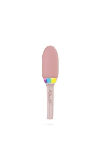 Buy Green Lion Kids 2 Karaoke Microphone - Pink in Saudi Arabia