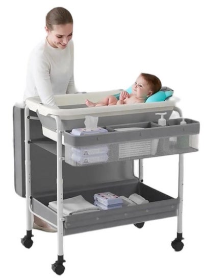 Buy Bathtub and changing table 2 in 1 in Saudi Arabia