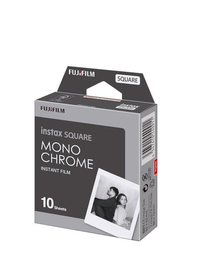 اشتري Fujifilm Instax Square Monochrome Film - 10 Exposures في السعودية