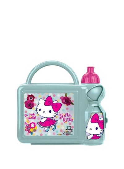 Buy Compact Sturdy and Durable Lightweight Portable Lunch Box With Water Bottle for Kids in Saudi Arabia