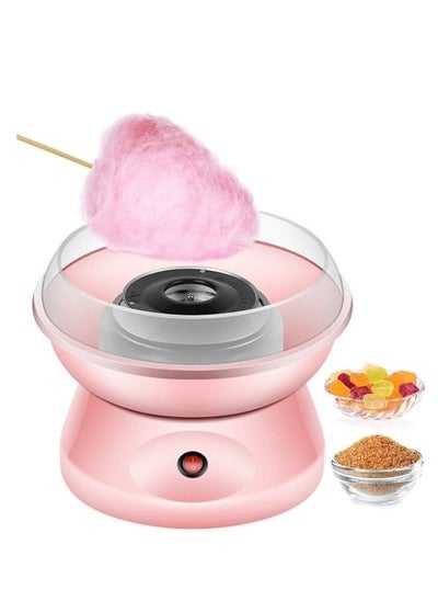 اشتري DIY Marshmallow Machine with Large Splash-Proof Plate Portable Cotton Candy Maker for Home Birthday Family Party في الامارات